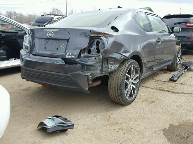 JTKJF5C76GJ016810 - 2016 TOYOTA SCION TC 灰色 照片 4
