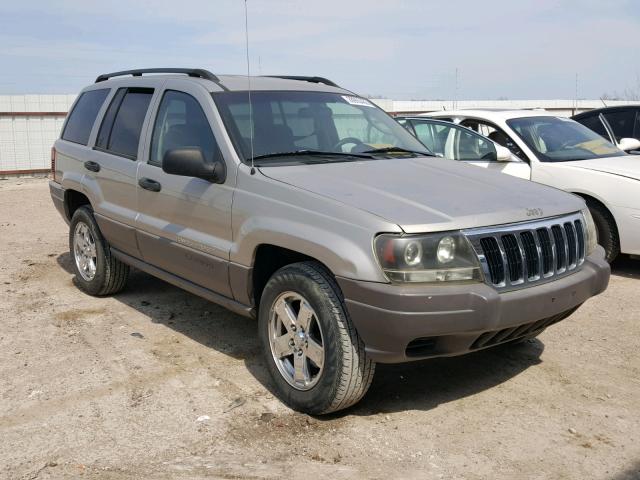 1J4GW48S83C553387 - 2003 JEEP GRAND CHER BEIGE photo 1