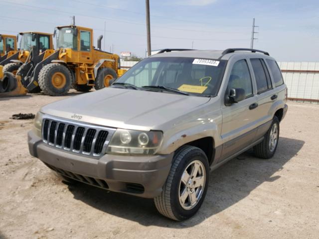 1J4GW48S83C553387 - 2003 JEEP GRAND CHER BEIGE photo 2