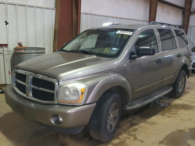 1D4HD58D45F583692 - 2005 DODGE DURANGO LI TAN photo 2