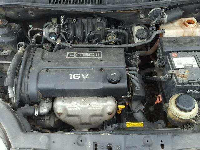 KL1TD56636B535287 - 2006 CHEVROLET AVEO BASE Qara foto 7