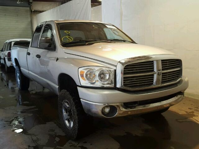 3D7KS28A58G107571 - 2008 DODGE RAM 2500 S SILVER photo 1