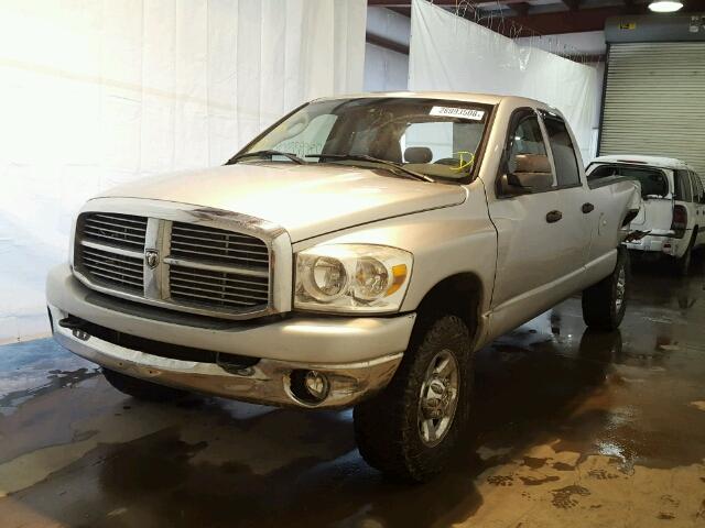 3D7KS28A58G107571 - 2008 DODGE RAM 2500 S SILVER photo 2