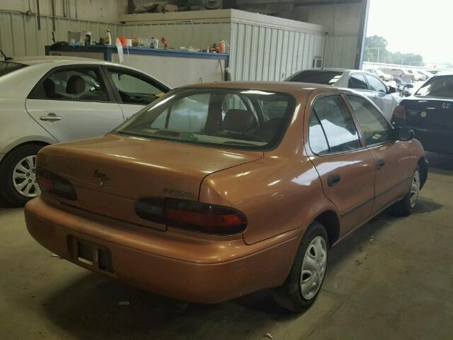 1Y1SK5264VZ414883 - 1997 GEO PRIZM/LSI ORANGE photo 4