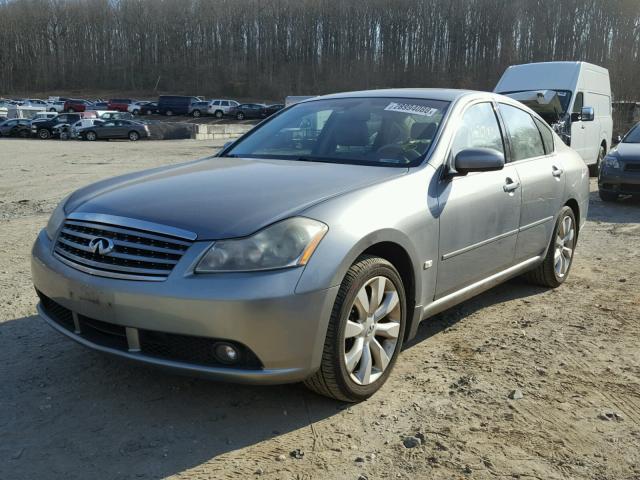 JNKAY01FX7M453351 - 2007 INFINITI M35 BASE GRAY photo 2