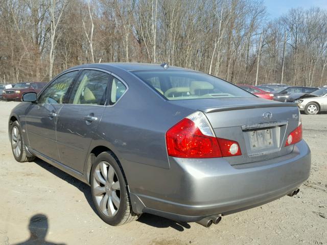 JNKAY01FX7M453351 - 2007 INFINITI M35 BASE GRAY photo 3