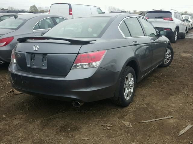 JHMCP26498C037264 - 2008 HONDA ACCORD LXP GRAY photo 4