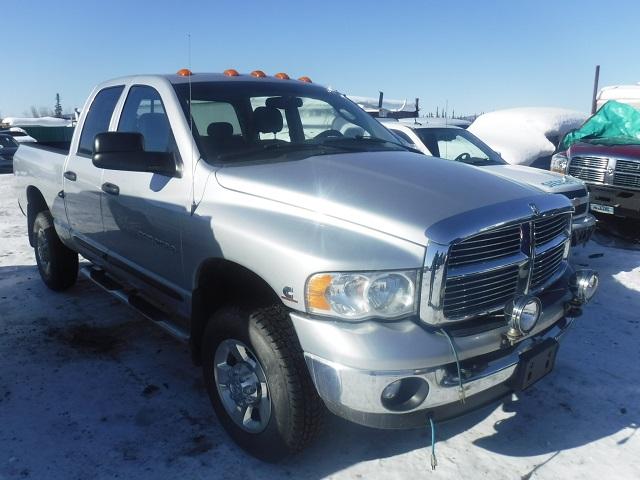 3D3KS28C75G708852 - 2005 DODGE RAM 2500 S SILVER photo 1