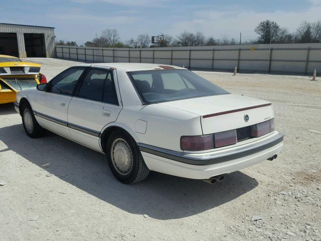 1G6KS53B9NU800652 - 1992 CADILLAC SEVILLE WHITE photo 3