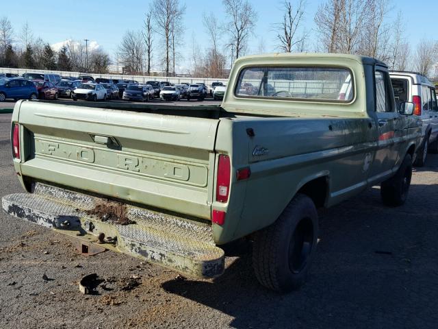 F11YRK27010 - 1971 FORD PICKUP GREEN photo 4