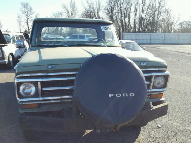 F11YRK27010 - 1971 FORD PICKUP GREEN photo 9