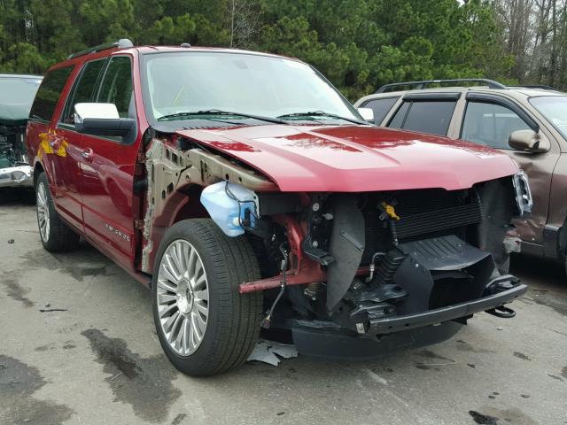 5LMJJ3JT9GEL11623 - 2016 LINCOLN NAVIGATOR 勃艮第红 照片 1