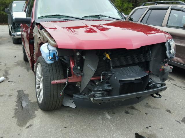 5LMJJ3JT9GEL11623 - 2016 LINCOLN NAVIGATOR 勃艮第红 照片 9