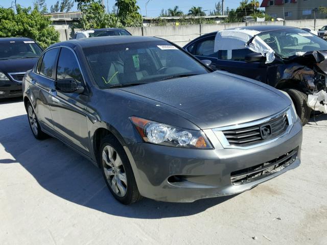 1HGCP36819A014389 - 2009 HONDA ACCORD EXL GRAY photo 1