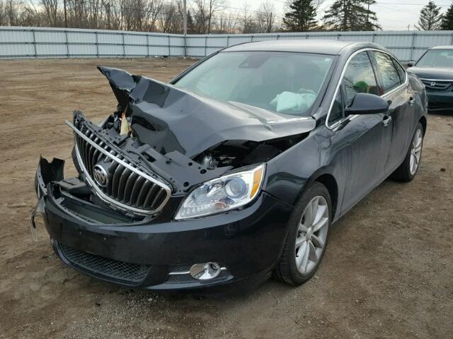 1G4PS5SKXF4168567 - 2015 BUICK VERANO BLACK photo 2