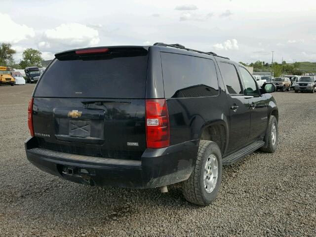 1GNFK263X9R271911 - 2009 CHEVROLET SUBURBAN K BLACK photo 4