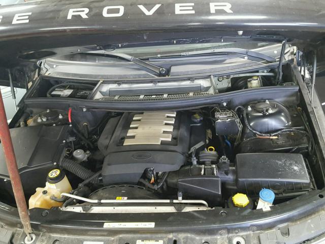 SALME15498A282819 - 2008 LAND ROVER RANGE ROVE BLUE photo 7