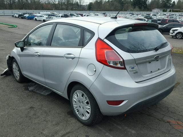 3FADP4EE0EM140231 - 2014 FORD FIESTA SE SILVER photo 3