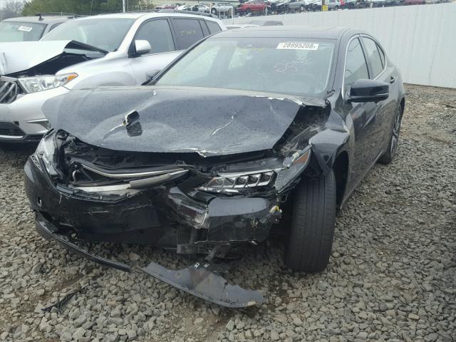 19UUB3F5XFA002083 - 2015 ACURA TLX TECH BLACK photo 2