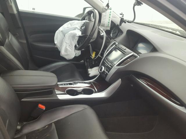 19UUB3F5XFA002083 - 2015 ACURA TLX TECH BLACK photo 5