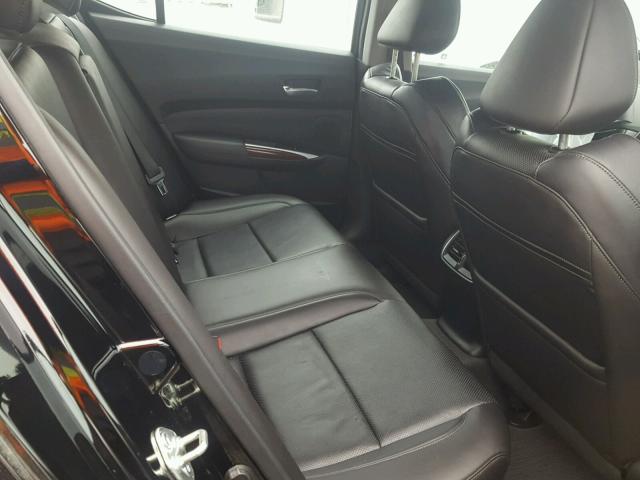 19UUB3F5XFA002083 - 2015 ACURA TLX TECH BLACK photo 6