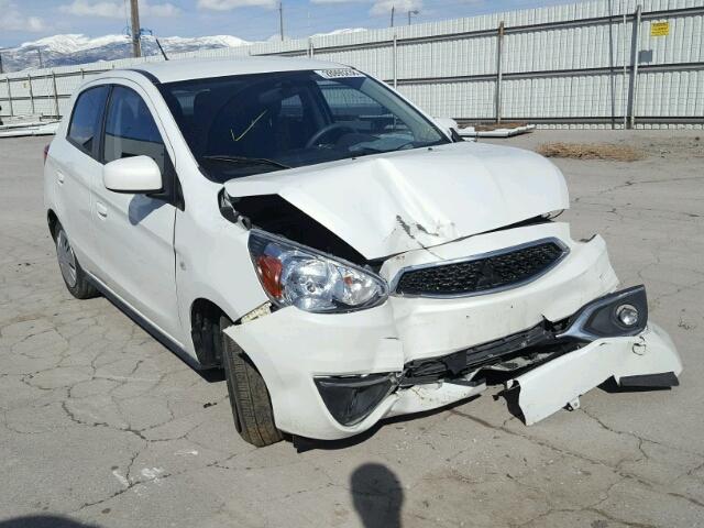 ML32A3HJ2HH002322 - 2017 MITSUBISHI MIRAGE ES WHITE photo 1