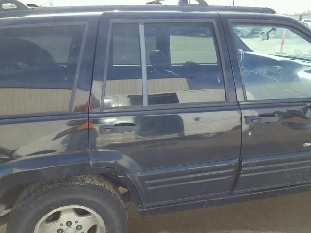 1J4GZ48S1WC333472 - 1998 JEEP GRAND CHER BLACK photo 6