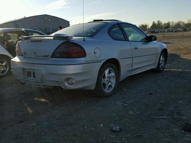 1G2NV12E74C155479 - 2004 PONTIAC GRAND AM G SILVER photo 4