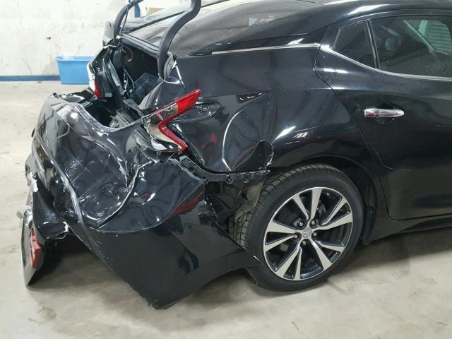 1N4AA6AP7GC386866 - 2016 NISSAN MAXIMA 3.5 BLACK photo 9