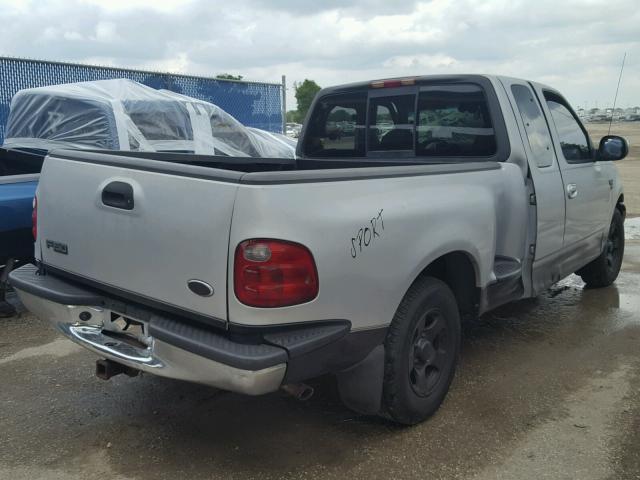 2FTRX07L51CA05661 - 2001 FORD F150 SILVER photo 4