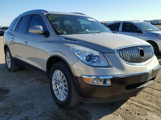 5GAKRAED5BJ217879 - 2011 BUICK ENCLAVE CX TAN photo 1