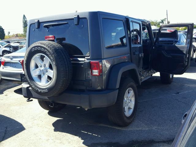 1C4BJWDG7GL338729 - 2016 JEEP WRANGLER U CHARCOAL photo 4