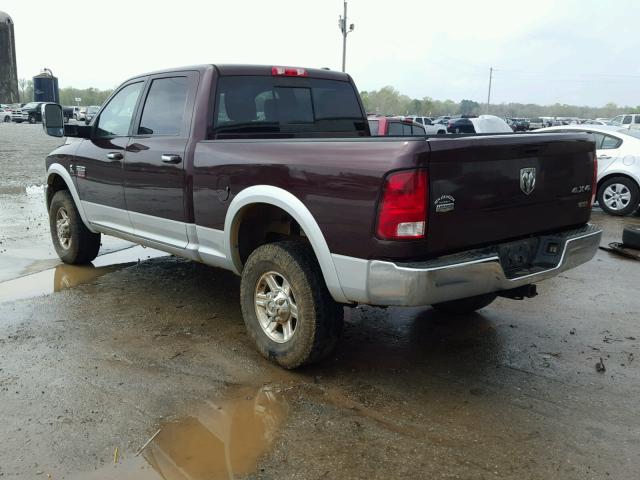 3C6UD5FL9CG128488 - 2012 DODGE RAM 2500 L TWO TONE photo 3