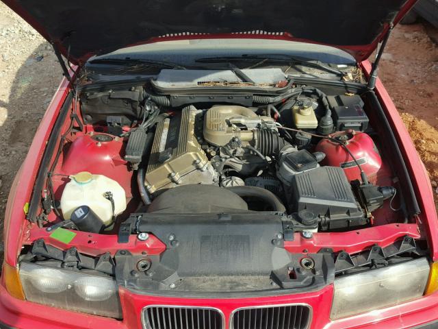 WBABK5321SEC83849 - 1995 BMW 318 IC RED photo 7