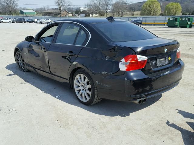 WBAVB335X6KR79545 - 2006 BMW 330 I BLACK photo 3