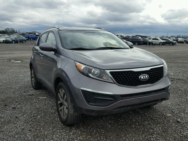 KNDPBCACXG7869127 - 2016 KIA SPORTAGE L GRAY photo 1