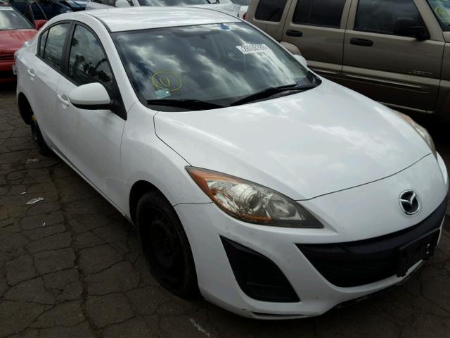 JM1BL1SF9A1258665 - 2010 MAZDA 3 I WHITE photo 1