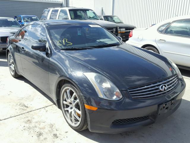 JNKCV54E55M424516 - 2005 INFINITI G35 BLACK photo 1