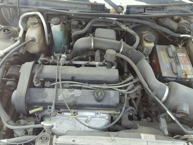 3FAFP11371R158458 - 2001 FORD ESCORT ZX2 TAN photo 7