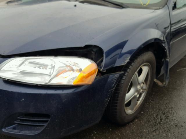 1B3EL46J15N519137 - 2005 DODGE STRATUS SX BLUE photo 9