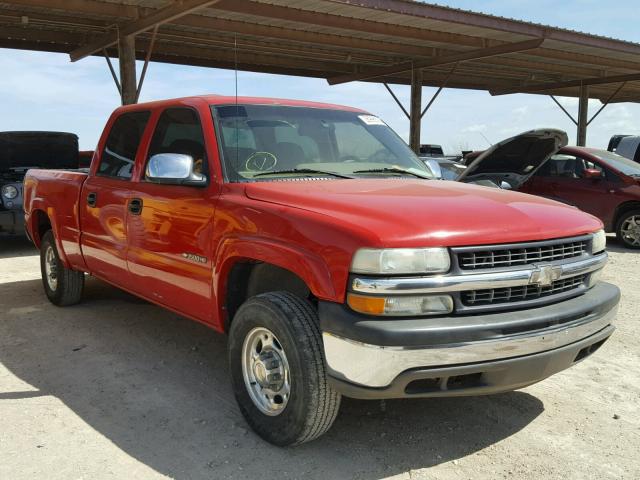 1GCGC13U62F130052 - 2002 CHEVROLET SILVERADO RED photo 1