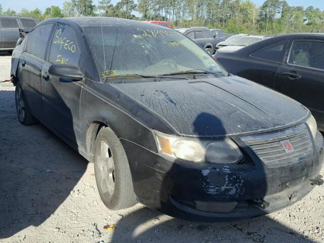 1G8AL55F27Z151668 - 2007 SATURN ION LEVEL BLACK photo 1
