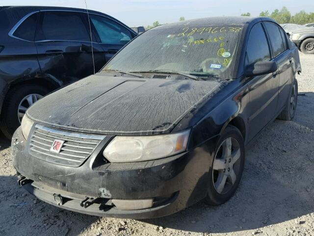 1G8AL55F27Z151668 - 2007 SATURN ION LEVEL BLACK photo 2