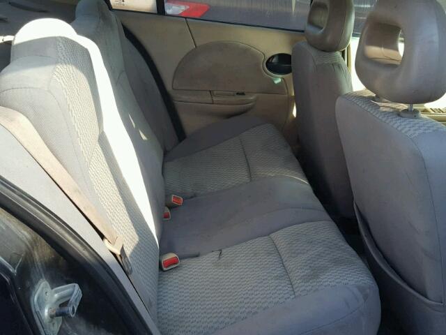 1G8AL55F27Z151668 - 2007 SATURN ION LEVEL BLACK photo 6