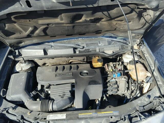 1G8AL55F27Z151668 - 2007 SATURN ION LEVEL BLACK photo 7