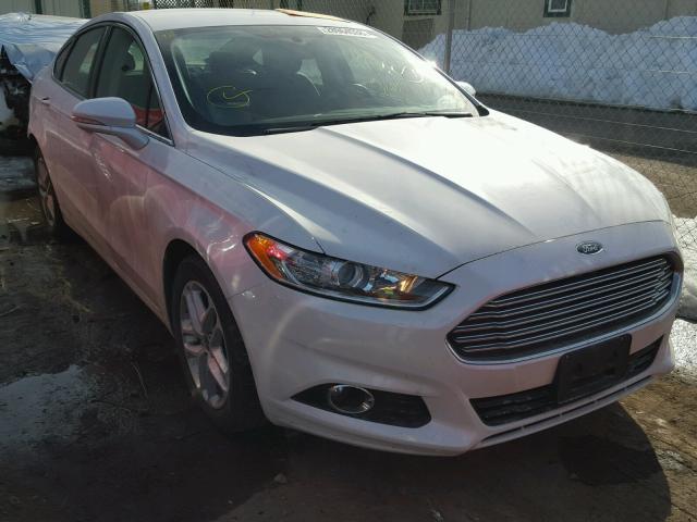 3FA6P0HD9GR114866 - 2016 FORD FUSION SE WHITE photo 1