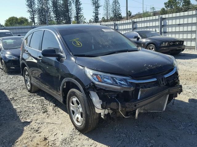 2HKRM3H35GH528528 - 2016 HONDA CR-V LX BLACK photo 1