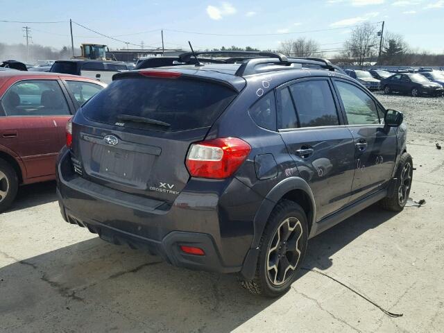 JF2GPACC0D2895720 - 2013 SUBARU XV CROSSTR BLACK photo 4