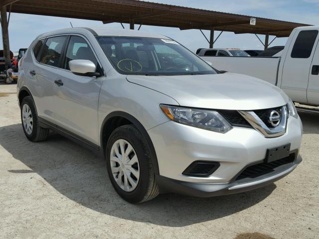 5N1AT2MV3GC777077 - 2016 NISSAN ROGUE S SILVER photo 1