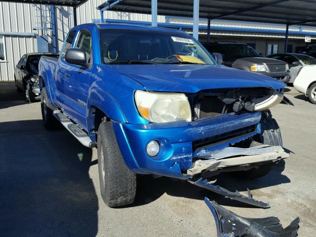 5TETU62N25Z134285 - 2005 TOYOTA TACOMA PRE BLUE photo 1